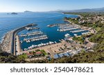 The marina of Santa Maria Navarrese, Sardinia, Italy