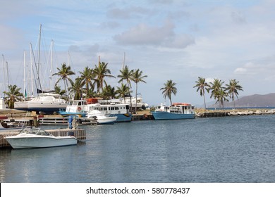 Marina In Spanish Town, British Virgin Islands