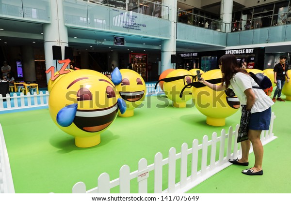 Marina Square Singapore June 6th 2019 People Objects Stock Image