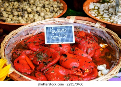 Marinated Baked Peppers (