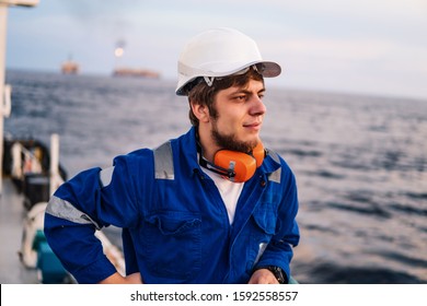 Marine Deck Officer Chief Mate Seaman Stock Photo 1592558557 | Shutterstock