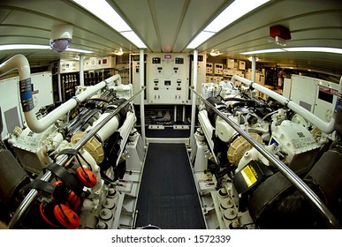 Marine Engine Room