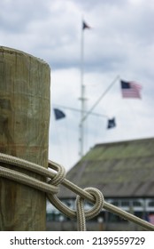 Marine Knot At Edgartown Harbor, Martha's Vineyard