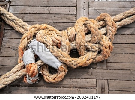 Hanging tired on the ropes