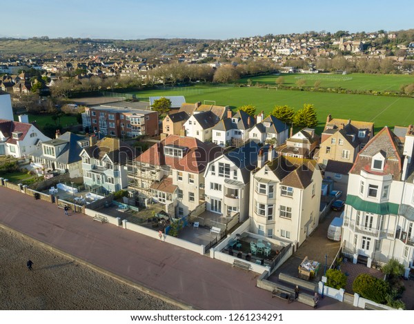 Marine Parade Hythe Kent England December Stock Photo Edit Now