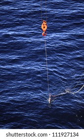 Marine Research, The Taking Of Specimens In The Arctic, Canada