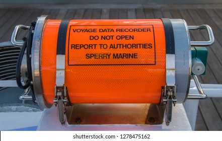 Marine Voyage Data Recorder On Ship