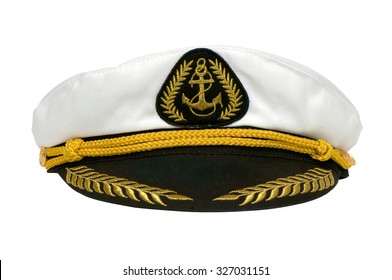 Marine's hat fron brave and strong captain - Shutterstock ID 327031151