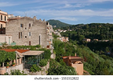 Marino Town Sight On The Alban Hills , Lazio, Italy