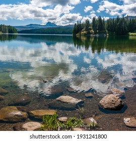 Marion Lake, Mount Jefferson Wilderness Area, Oregon.