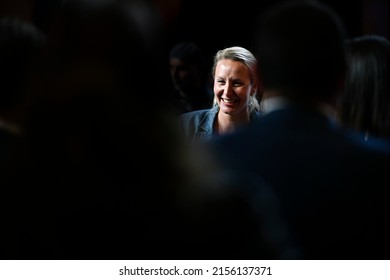 Marion Marechal (Le Pen) During The Training Day For The Candidates Of Eric Zemmour's Party Reconquete! For The Legislative Elections In Salle Wagram, Paris, France On May 7, 2022.