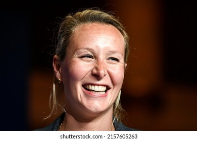 Marion Marechal (Le Pen) During The Training Day For The Candidates Of Eric Zemmour's Party Reconquete! For The Legislative Elections In Salle Wagram, Paris, France On May 7, 2022.