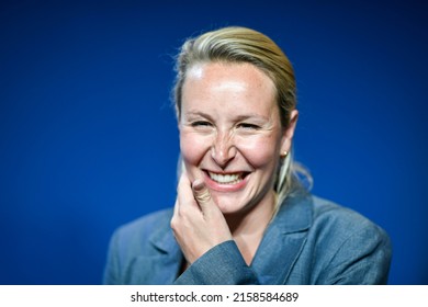 Marion Marechal (Le Pen) During The Training Day For The Candidates Of Eric Zemmour's Party Reconquete! For The Legislative Elections In Salle Wagram, Paris, France On May 7, 2022.