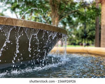 Marion Square Fountain In Charleston, SC