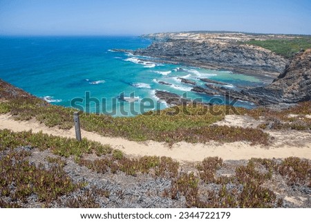 Similar – Image, Stock Photo Verdant coastline on São Tomé’s east coast