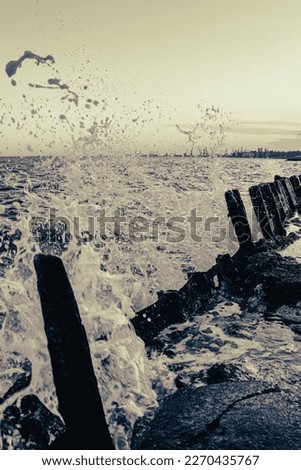 Similar – Image, Stock Photo Waves Nature Elements