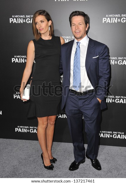 Mark Wahlberg Wife Rhea Durham Los Stock Photo (Edit Now) 137217461