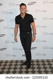 Mark Wright Arriving For The Samsung Celebrate The Launch Of The Galaxy Note 10.1 Held At One Mayfair London. 15/08/2012 Picture By: Henry Harris