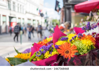 Market Flowers on Dublin Streets