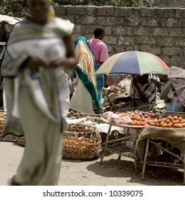 A Market In Kenya