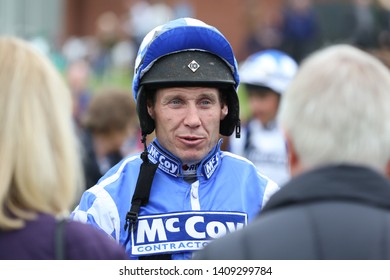 MARKET RASEN RACECOURSE, LINCOLNSHIRE, UK : 19 MAY 2019 : Champion Jockey Richard Johnson At Market Rasen Races