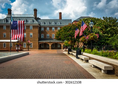 Market Square and City Hall, in Alexandria, Virginia.