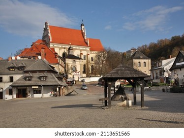 Market Square In Kazimierz Dolny. Poland