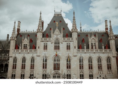 Market Square (Markt). View to Provincial government building in historical centre of old town - Powered by Shutterstock