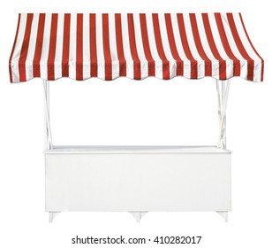 Market Stall With Awning