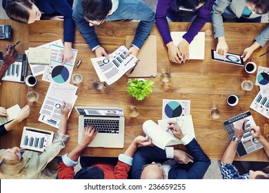 Marketing Analysis Accounting Team Teamwork Business Meeting Concept