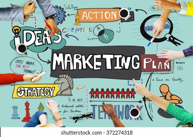 Marketing Commercial Advertising Plan Concept