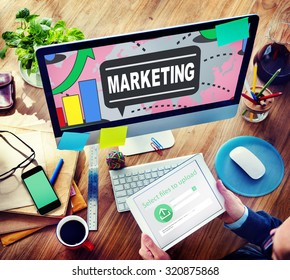 Marketing Strategy Branding Commercial Advertisement Plan Concept