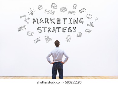 marketing strategy concept
