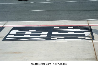 Chevron Road Markings High Res Stock Images Shutterstock