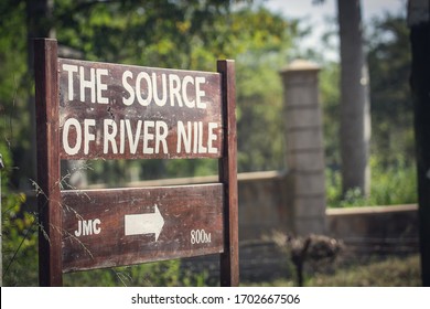 Marking Of The Path To The Nile River Source.