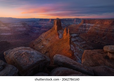 Marlboro Point, desert canyon near Canyonlands National Park in Utah - Shutterstock ID 2062786160