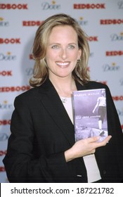 Marlee Matlin, Holding Copy Of Her Book Deaf Child Crossing