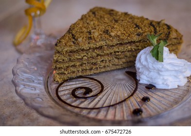 Marlenka Famous Armenian Honey Cake Beautiful Stock Photo Edit Now