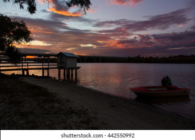 Maroochydore River During Sunset