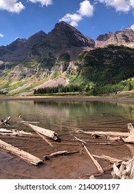 Maroon Bells Aspen Colorado Mountain View