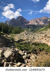 Maroon Bells Aspen Colorado Mountain View