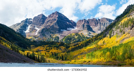 Maroon Bells Aspen Trees In Colorado