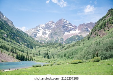 Maroon Bells Summer Hike Colorado