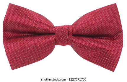 Maroon dark red hair bow tie  - Powered by Shutterstock