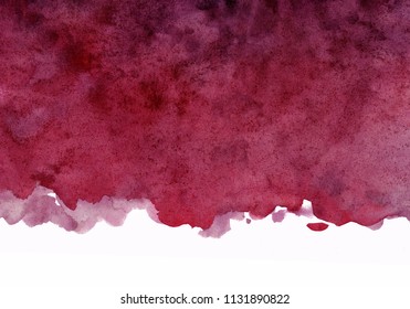 Maroon Watercolor Background, Colorful Artistic Spot