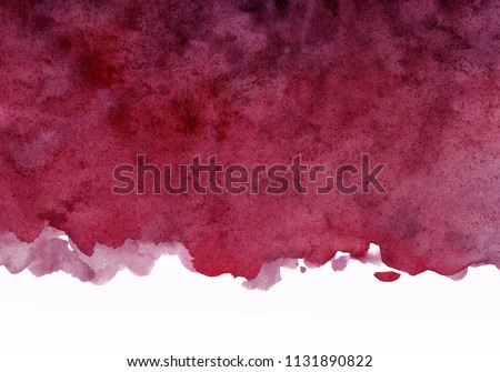 maroon watercolor background, colorful artistic spot