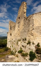 Marquis De Sade Castle Ruin In Provence. 