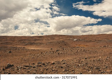 Mars Landscape In Altai Mountains