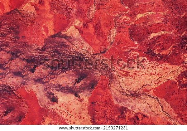 Mars surface from space. Elements of this\
image furnished by NASA. High quality\
photo