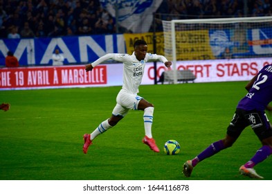 MARSEILLE, FRANCE, 02/08/20
Sprint Of Bouna Sarr During The League 1 Match Between Olympique De Marseille And Toulouse FC